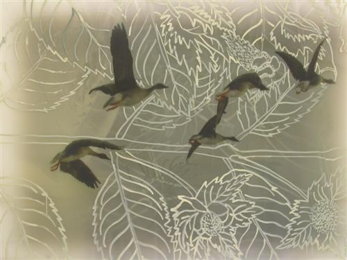 18.jpg - Museum Flight. 
oil on Mylar
