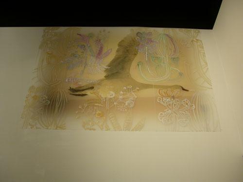 2.jpg - Museum Flight Installation 2008 
Oil on Mylar Photo