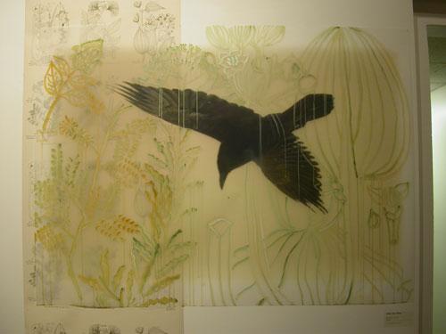5.jpg - Museum Flight Installation 2008 
Oil on Mylar Photo
