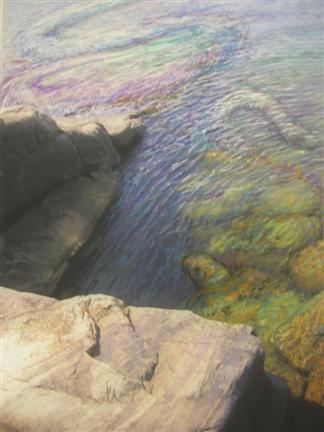 studio-2010-005.jpg - Painted Landscapes, 2010 
oil on Mylar