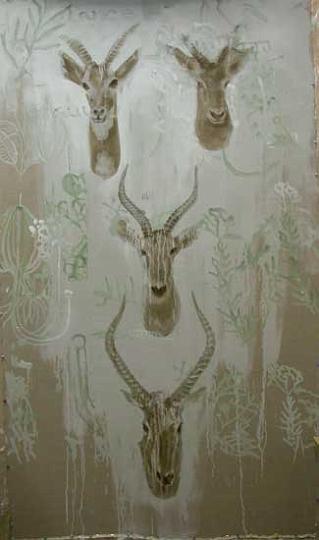 trophy-room-wall-panels-003.jpg - Trophy Room, wall panel 3 
Oil on linen